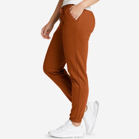 Eddie Bauer Pants & Jumpsuits Eddie Bauer Rust Jogger Sweatpants